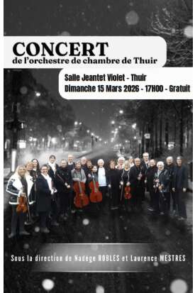 CONCERT ORCHESTRE DE CHAMBRE