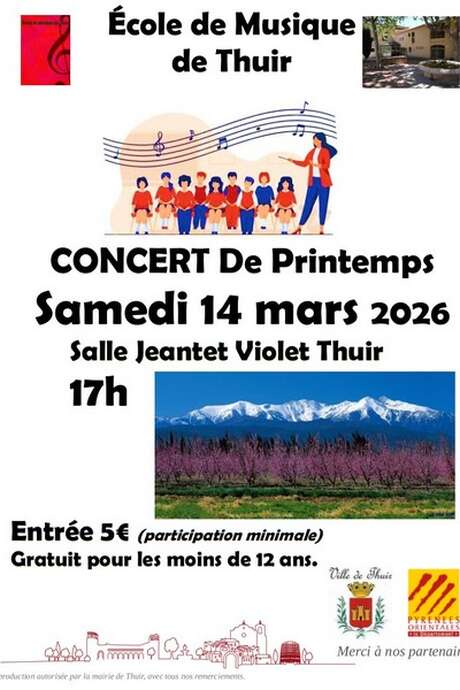 CONCERT DE PRINTEMPS