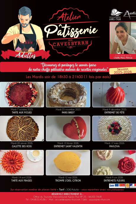 ATELIER PÂTISSERIE ADULTE 2025-2026