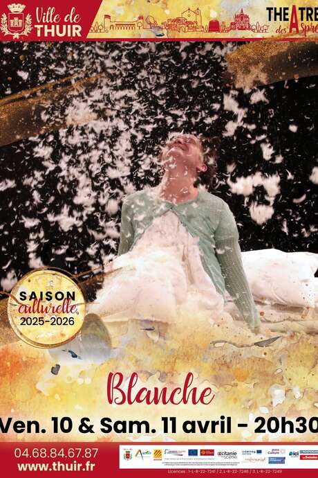 THÉÂTRE DES ASPRES -SAISON CULTURELLE 25/26 : BLANCHE