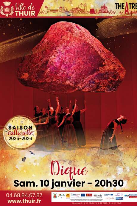 THÉÂTRE DES ASPRES -SAISON CULTURELLE 25/26 : DIQUE