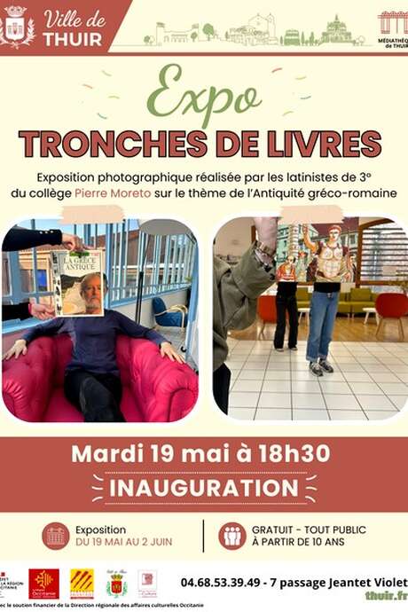 EXPO TRONCHES DE LIVRES
