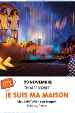 THÉÂTRE DES ASPRES -SAISON CULTURELLE 26/27 :JE SUIS MA MAISON