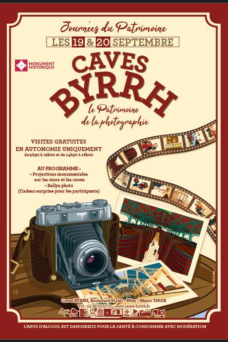 CAVES BYRRH - JOURNÉES DU PATRIMOINE 2026