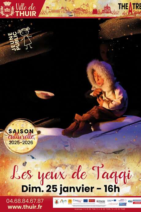 THÉÂTRE DES ASPRES -SAISON CULTURELLE 25/26 : LES YEUX DE TAQQI