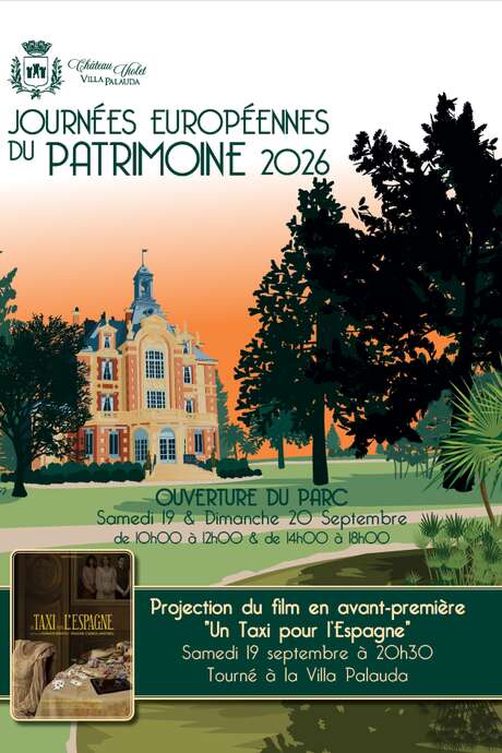 PARC PALAUDA - JOURNÉES EUROPEENNES DU PATRIMOINE