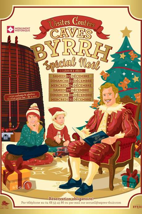 LES VISITES CONTÉES DES CAVES BYRRH