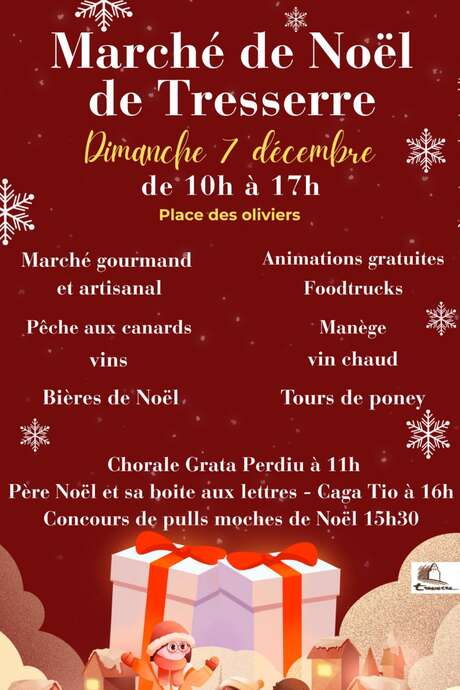 MARCHÉ DE NOËL À TRESSERRE