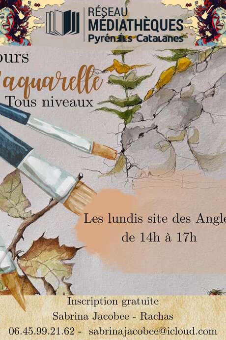 COURS D'AQUARELLE TOUS NIVEAUX