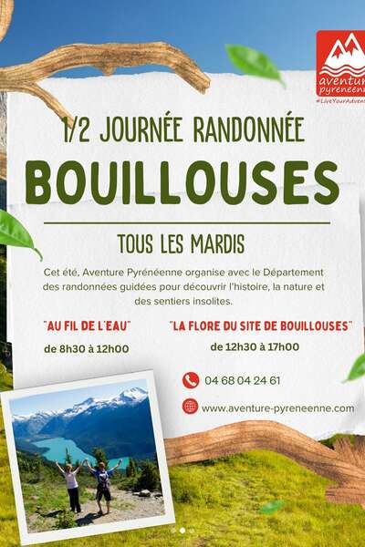 RANDONNÉE GUIDÉE "LA FLORE DU SITES DES BOUILLOUSES"
