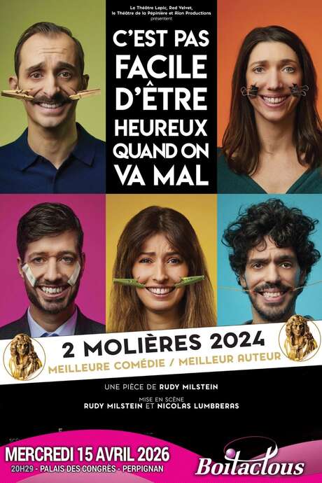 BOITACLOUS - C’EST PAS FACILE D’ÊTRE HEUREUX QUAND ON VA MAL