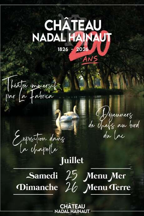 2 JOURS POUR CÉLÉBRER POUR 200 ANS D'HISTOIRE DE LA FAMILLE NADAL HAINAUT