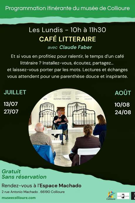 CAFÉS LITTÉRAIRES