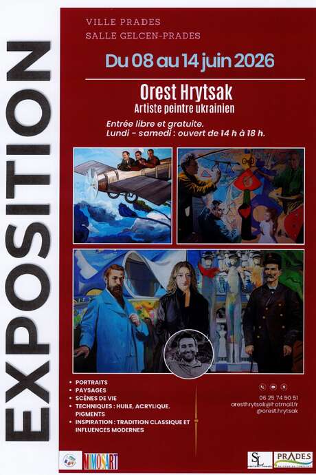 EXPOSITION DE L'ARTISTE OREST HRYTSAK