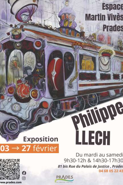 EXPOSITION DE PEINTURED DE PHILIPPE LLECH