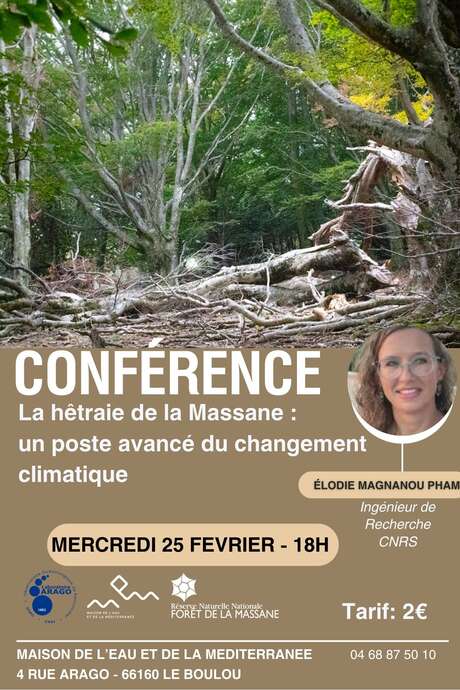 CONFÉRENCE "LA HÊTRAIE DE LA MASSANE " PAR ELODIE MAGNANOU PHAM