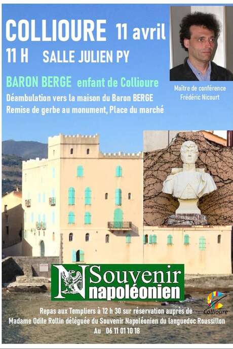 CONFÉRENCE ET DÉAMBULATION VERS LA MAISON DU BARON BERGE