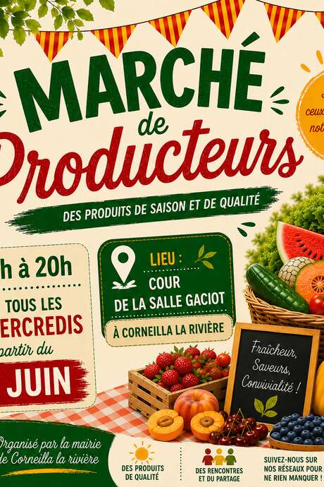 MARCHÉ DE PRODUCTEURS