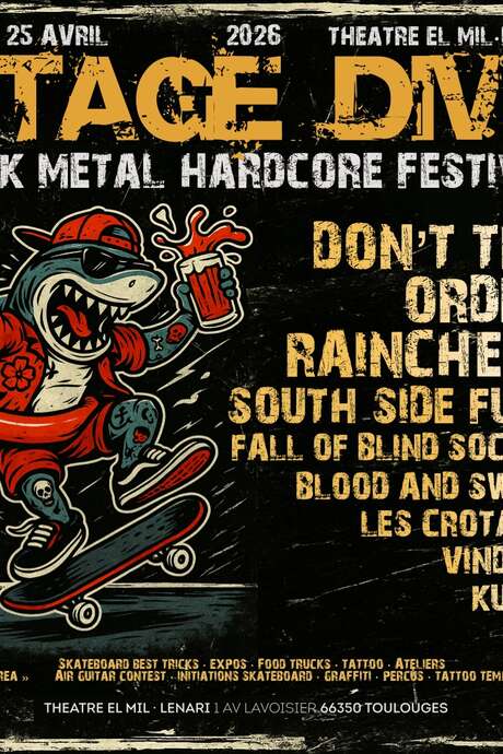 4ÈME ÉDITION STAGE DIVE PUNK METAL HARDCORE FESTIVAL