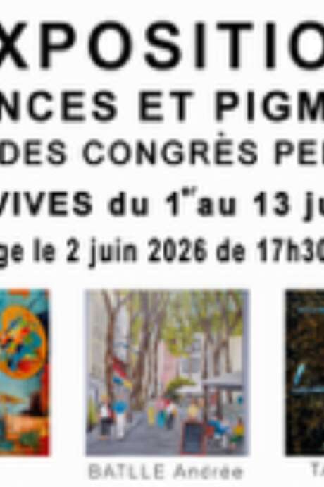 EXPOSITION « COLLECTIF D’ARTISTES NUANCES & PIGMENTS »