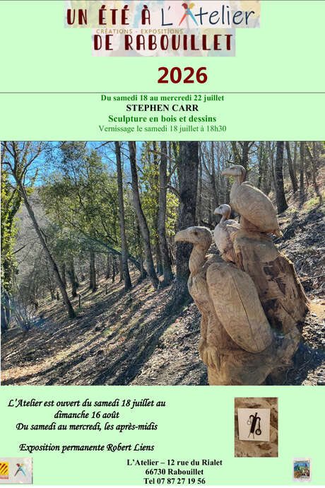 EXPOSITION - STEPHEN CARR - RABOUILLET