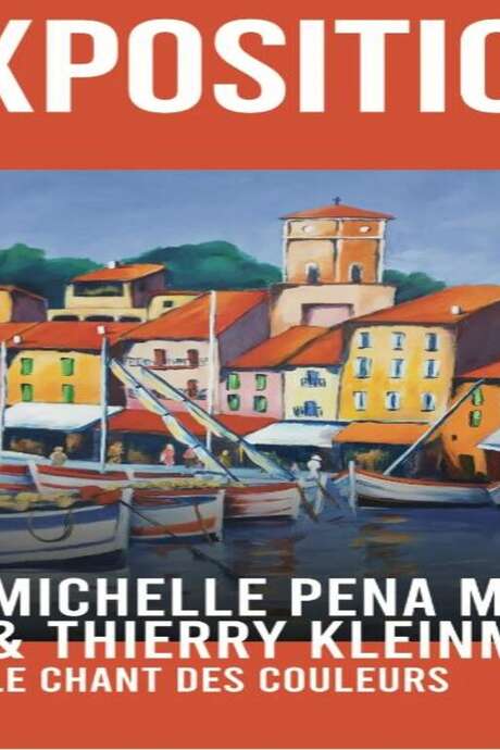 EXPOSITION AU ROMBEAU : MICHELLE PENA MAURI & THIERRY KLEINMANN – LE CHANT DES COULEURS