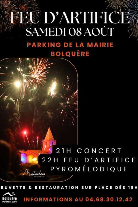FEU D'ARTIFICE PYROMÉLODIQUE & CONCERT