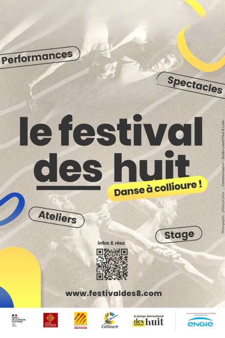 LE FESTIVAL DES HUIT 2026 / DANSE À COLLIOURE - STAGES, SPECTACLES ET PERFORMANCES