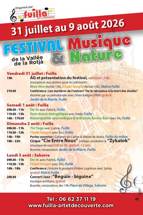 FESTIVAL MUSIQUE ET NATURE