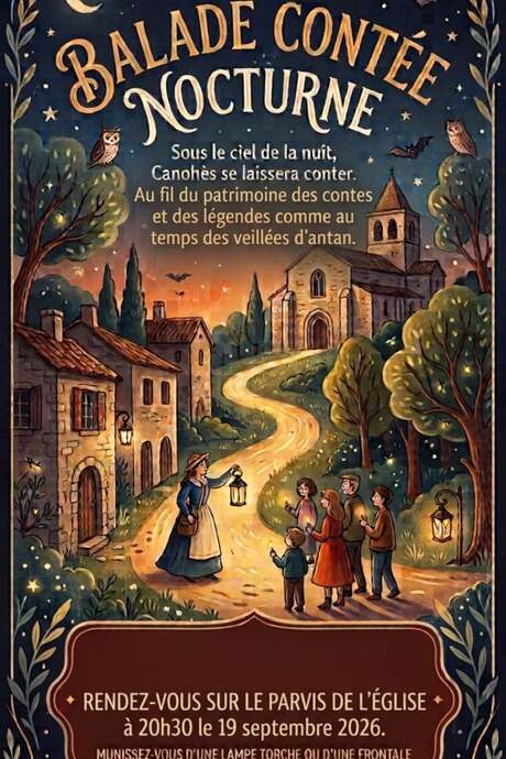 JOURNÉES DU PATRIMOINE - BALADE CONTÉE NOCTURNE