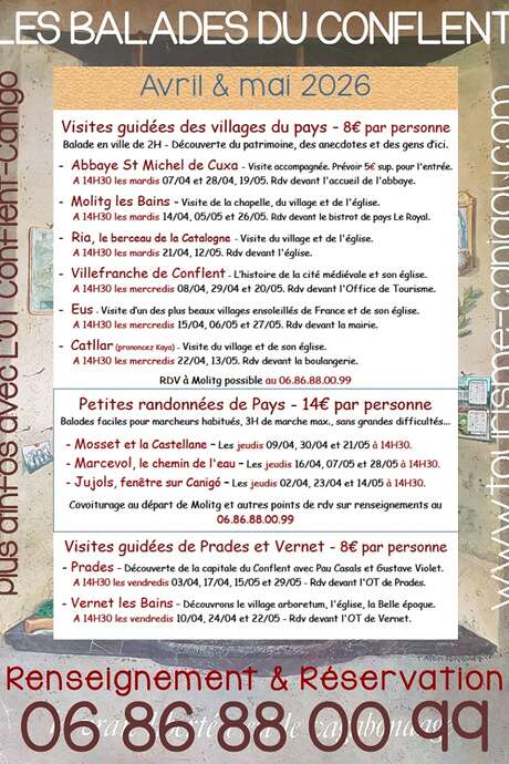 LES BALADES DU CONFLENT "MOSSET ET LA CASTELLANE"