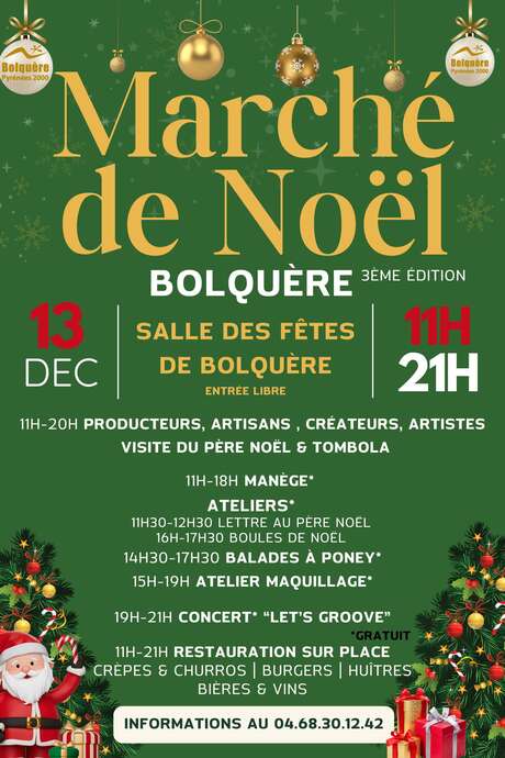 MARCHÉ DE NOËL DE BOLQUERE
