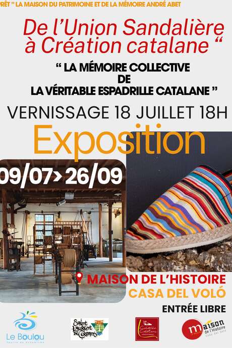 "LA MÉMOIRE COLLECTIVE DE LA VÉRITABLE ESPADRILLE CATALANE"