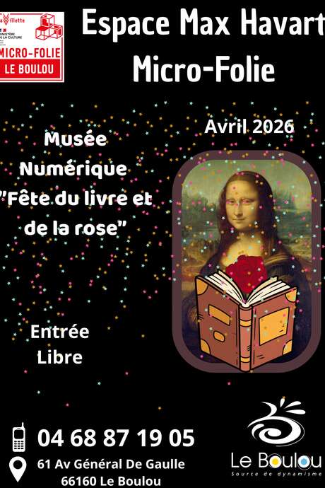 MUSÉE NUMÉRIQUE COLLECTION "LA FÊTE DU LIVRE ET DE LA ROSE"
