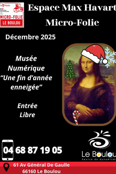 MUSÉE NUMÉRIQUE COLLECTION "UNE FIN D'ANNÉE ENNEIGÉE"