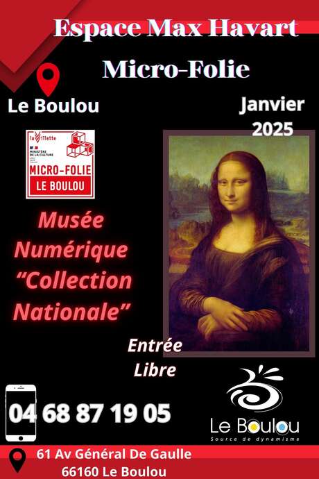 MUSÉE NUMÉRIQUE COLLECTION NATIONALE