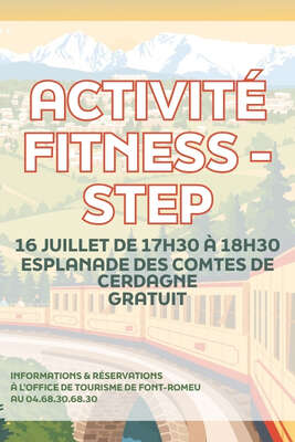 ACTIVITÉ FITNESS STEP - JEUDI 16 JUILLET