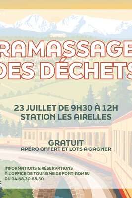 CAMPAGNE DE RAMASSAGE DES DÉCHETS - 30 JUILLET