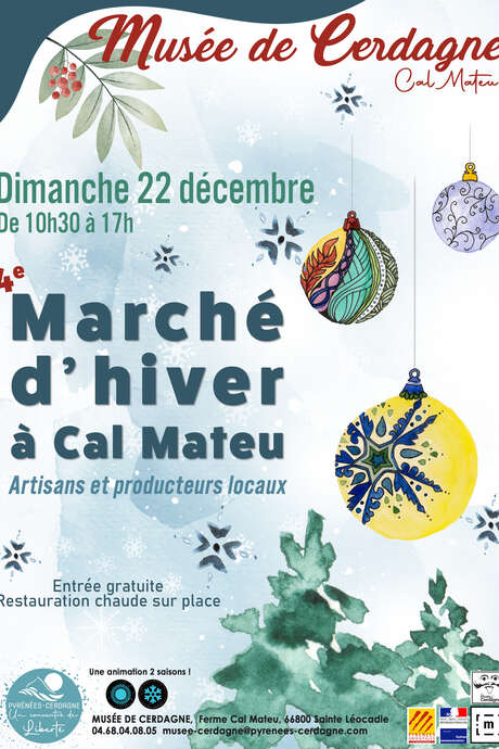 MARCHÉ D’HIVER À CAL MATEU