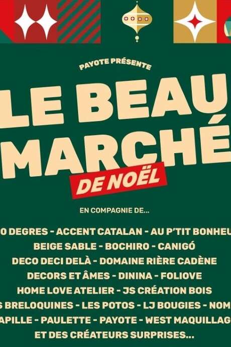 LE BEAU MARCHÉ DE NOEL - AU DOMAINE CADÈNE