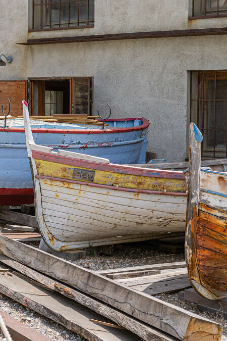 EXPOSITION ATELIER DE RESTAURATION DES BARQUES