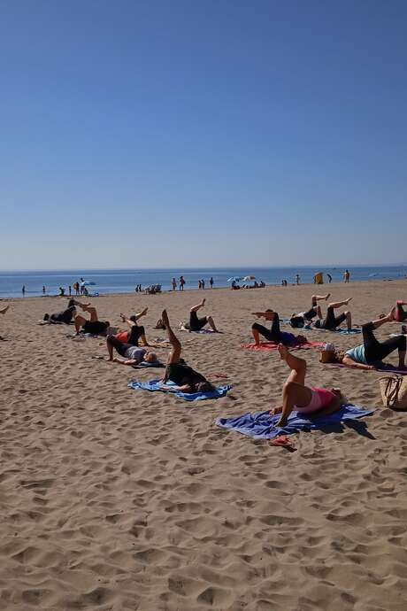 BEACH PILATES, PLAGE DU ROUSSILLON