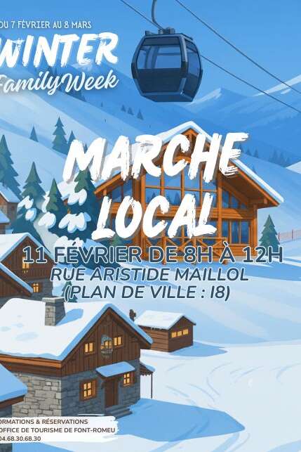 WINTER FAMILY WEEK - MARCHE LOCAL A FONT-ROMEU