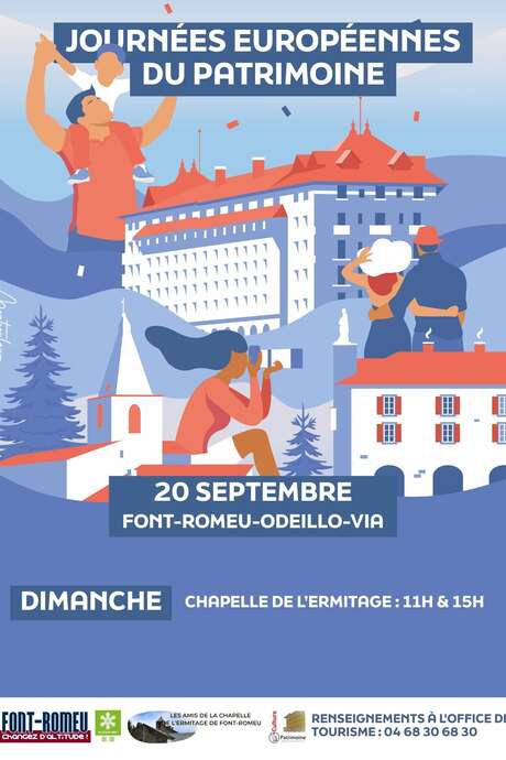 JOURNÉE EUROPÉENNES DU PATRIMOINE - CHAPELLE DE L'ERMITAGE - 20 SEPTEMBRE