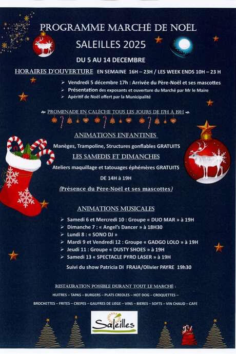 MARCHÉ DE NOËL DE SALEILLES