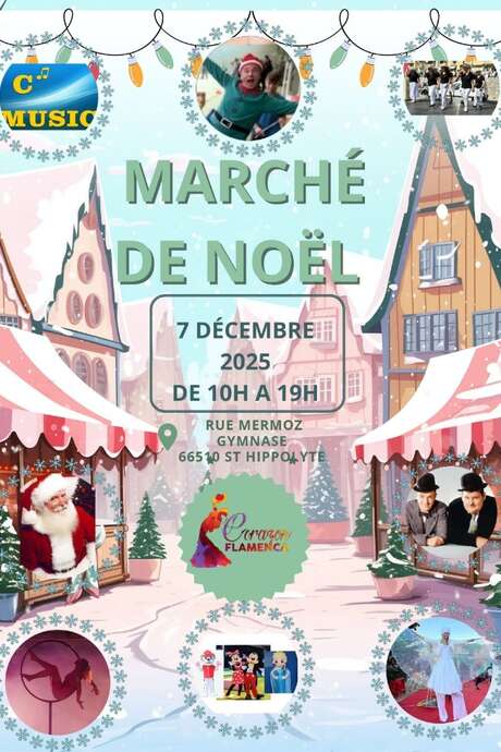 MARCHÉ DE NOËL À SAINT-HIPPOLYTE