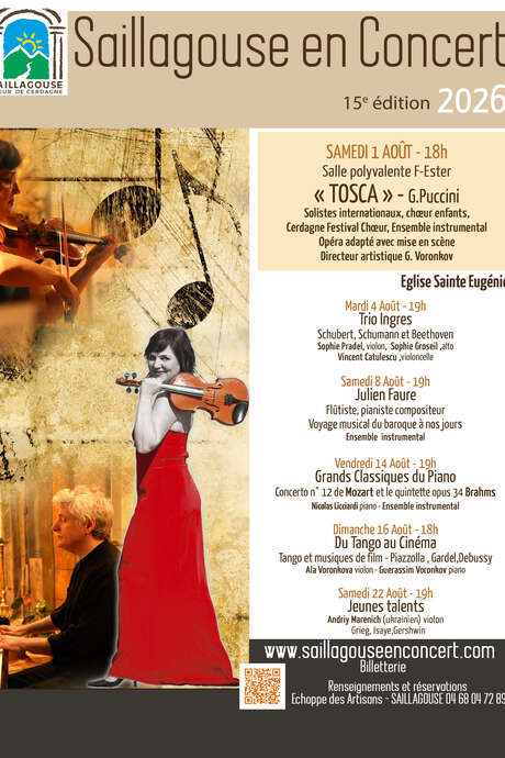 SAILLAGOUSE EN CONCERT - TRIO INGRES