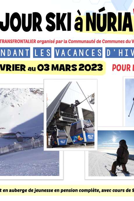 INSCRIPTIONS SÉJOUR TRANSFRONTALIER "SKI À NURIA" POUR LES 11-17 ANS ORGANISÉ PAR LA COMMUNAUTÉ DE COMMUNES DU VALLESPIR INSCRIPTIONS SÉJOUR TRANSFRONTALIER "SKI À NURIA" POUR LES 11-17 ANS ORGANISÉ PAR LA COMMUNAUTÉ DE COMMUNES DU VALLESPIR