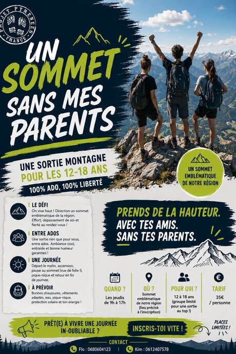 UN SOMMET SANS MES PARENTS