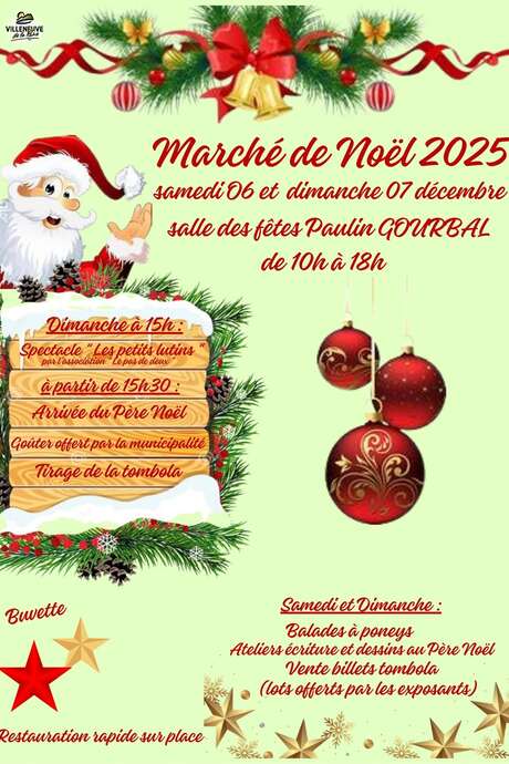 MARCHÉ DE NOEL VILLENEUVE-DE-LA-RAHO